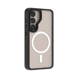 left-galaxy-s25-goldensnap-case-magsafe-compatible-transparent-black
