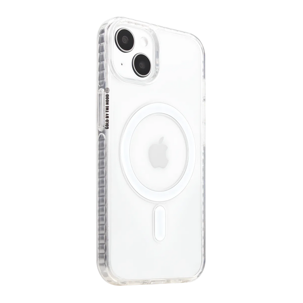 left-iphone-13-golden-case-magsafe-compatible-transparent