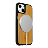 left-iphone-13-superior-wooden-case-magsafe-compatible-black-bamboo