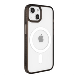 left-iphone-14-golden-case-magsafe-compatible-transparent-black