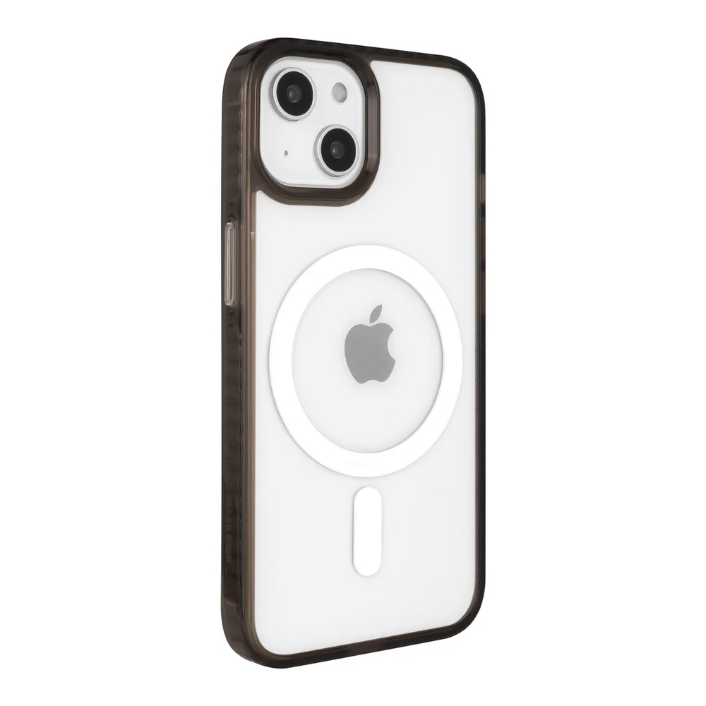left-iphone-15-golden-case-magsafe-compatible-transparent-black