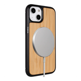 left-iphone-15-superior-wooden-case-magsafe-compatible-black-bamboo
