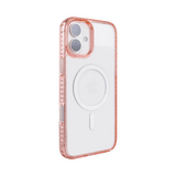 left-iphone-16-golden-case-magsafe-compatible-pink-glitter