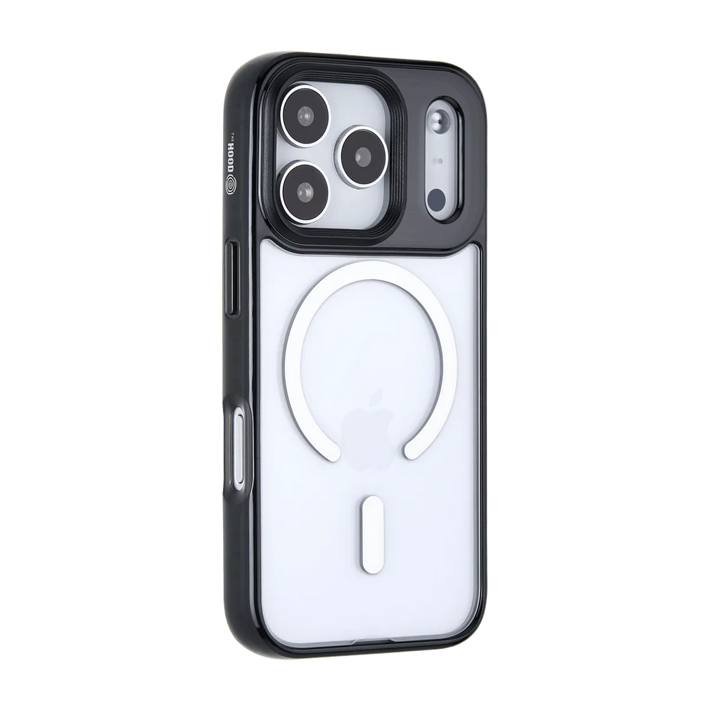left-iphone-17-pro-goldensnap-case-magsafe-compatible-transparent-black