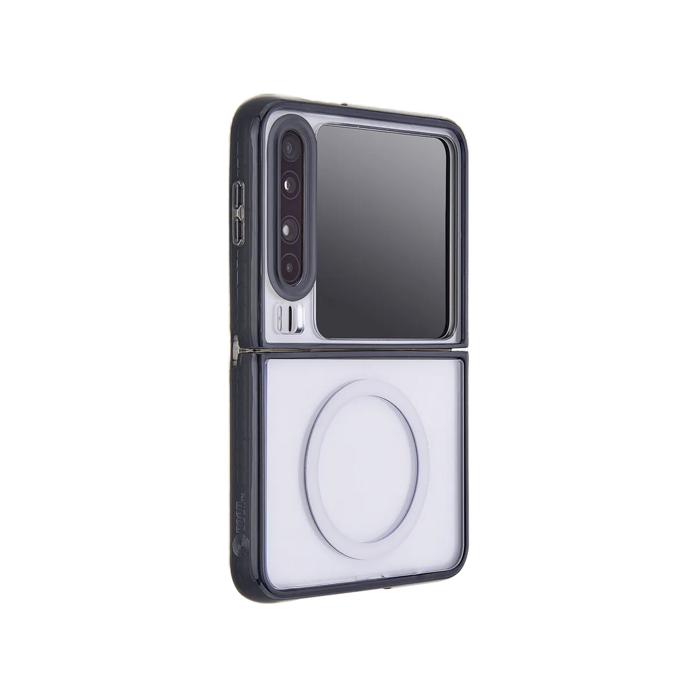 left-pura-x-goldensnap-case-magsafe-compatible-transparent-black