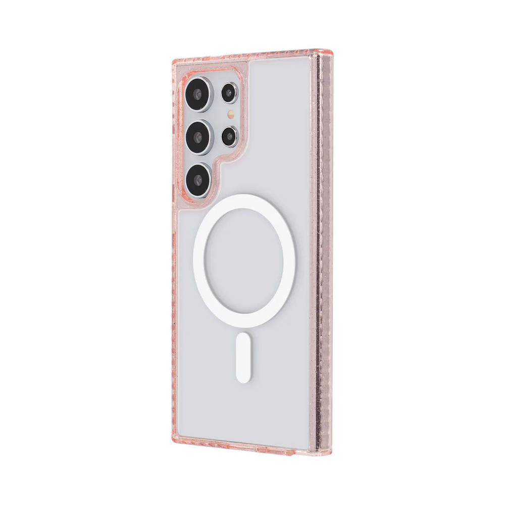 right-galaxy-s23-ultra-golden-case-magsafe-compatible-pink-glitter
