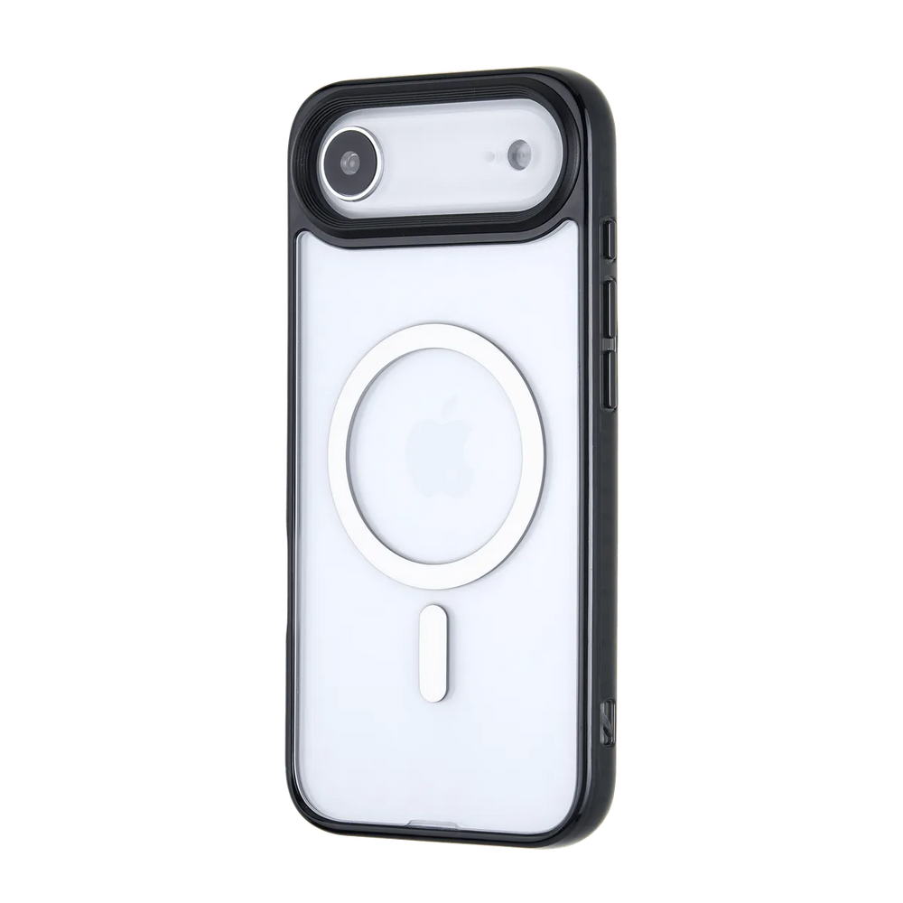 right-iphone-17-air-goldensnap-case-magsafe-compatible-transparent-black