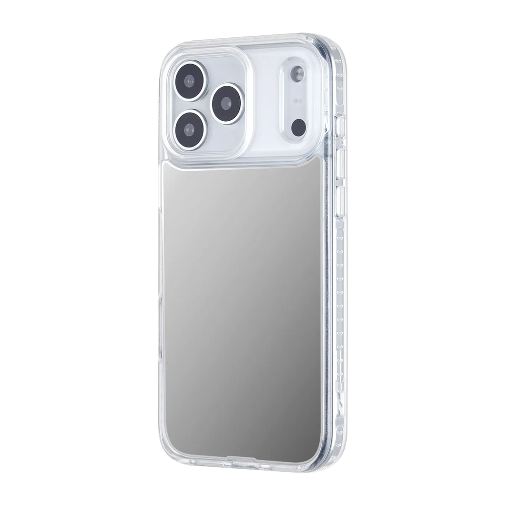 right-iphone-17-pro-max-goldensnap-mirror-case-magsafe-compatible-transparent