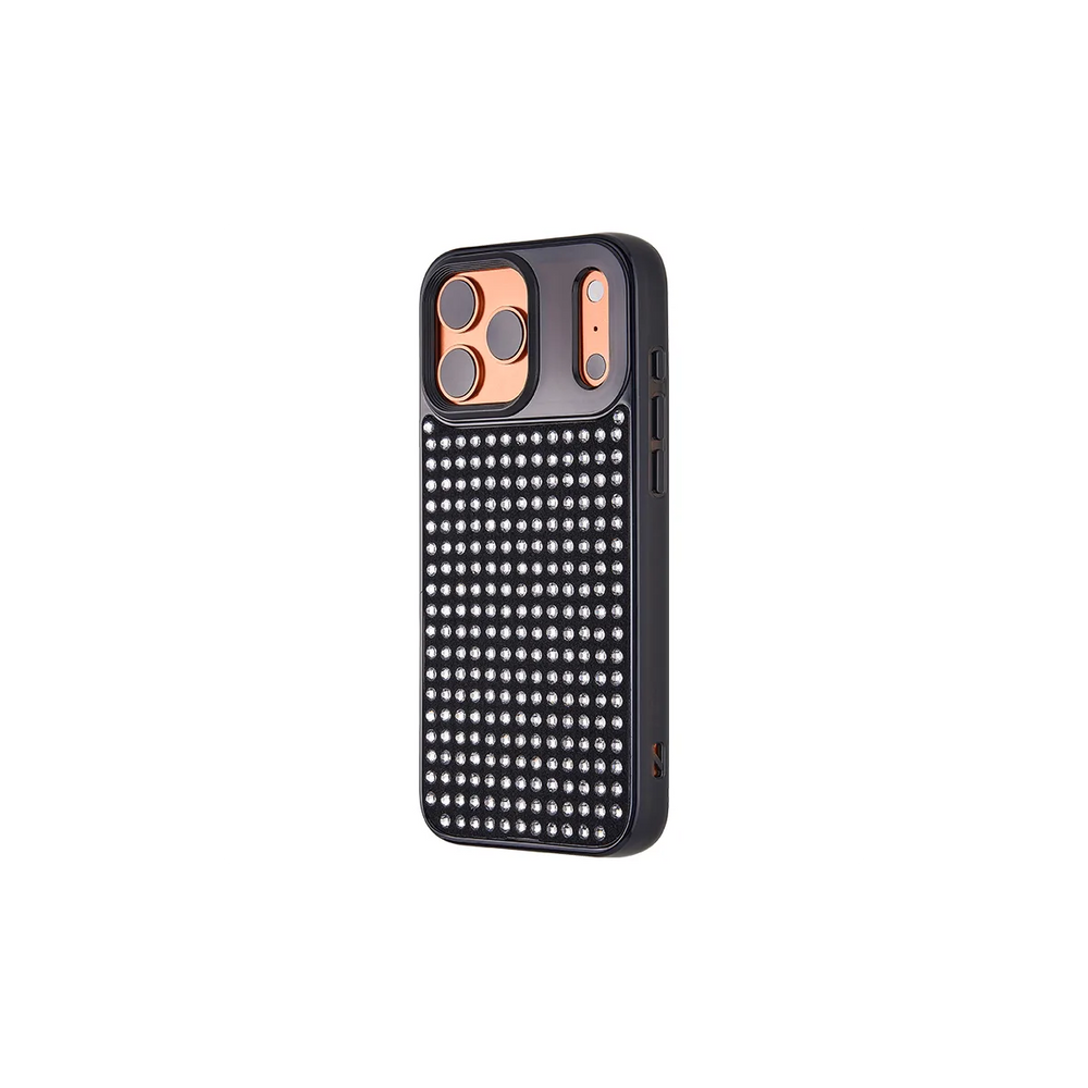 right-iphone-17-pro-max-goldensnap-rhinestone-matrix-case-transparent-black