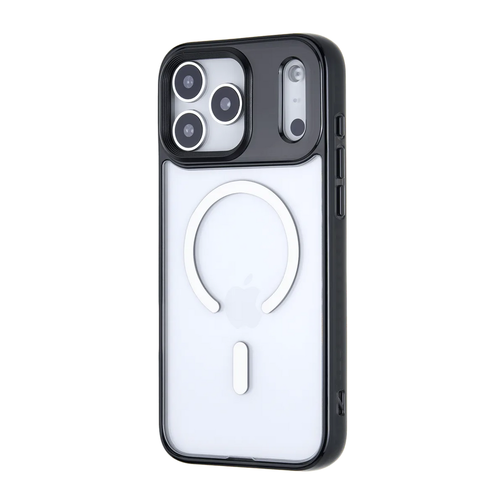 right-iphone-18-pro-max-goldensnap-case-magsafe-compatible-transparent-black