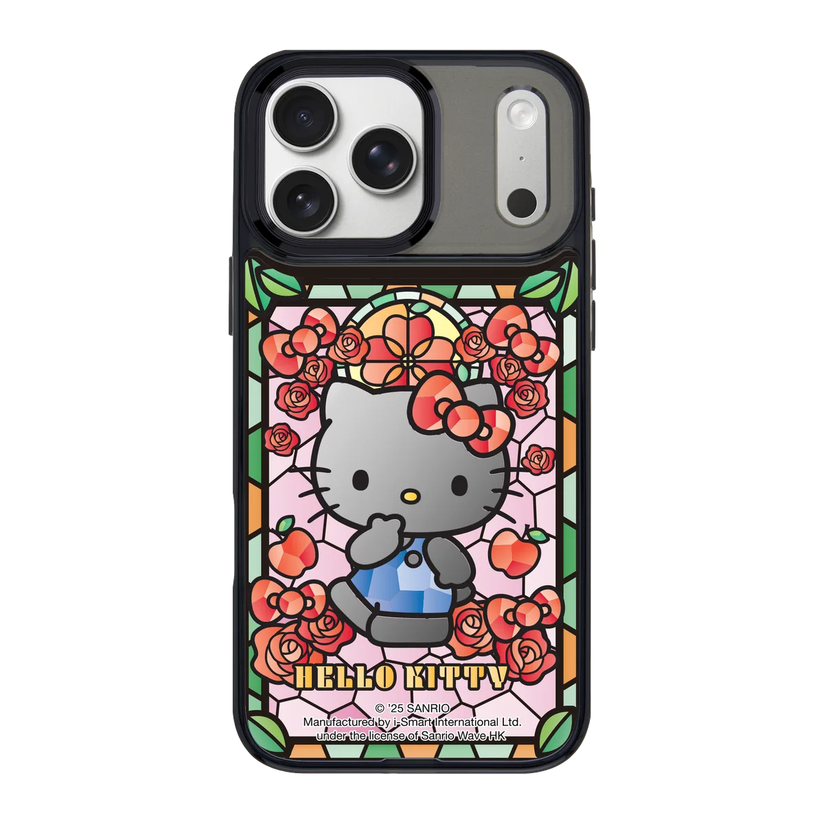 san25-0004-iphone-18-pro-max-goldensnap-mirror-case-magsafe-compatible-transparent-black