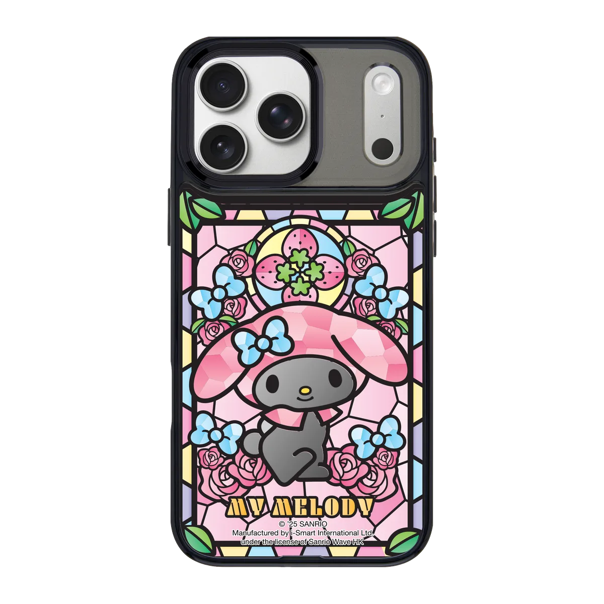 san25-0005-iphone-18-pro-max-goldensnap-mirror-case-magsafe-compatible-transparent-black