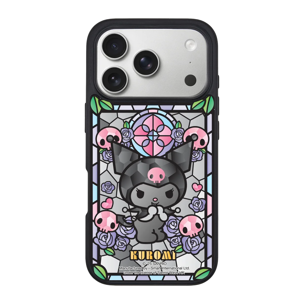 san25-0006-iphone-17-pro-superior-mirror-case-magsafe-compatible-black
