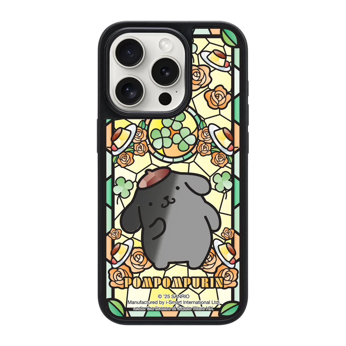 san25-0010-iphone-15-pro-superior-mirror-case-magsafe-compatible-black