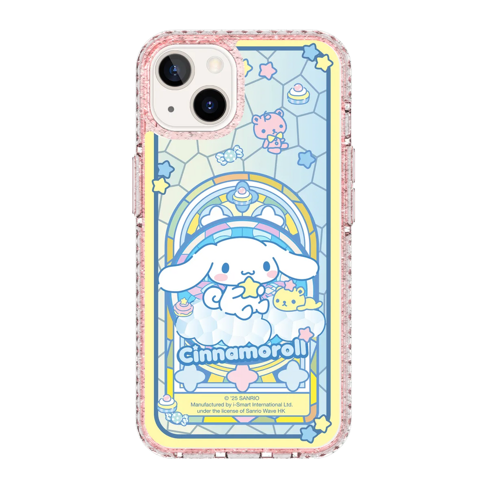 san25-0018-iphone-13-golden-case-magsafe-compatible-pink-glitter