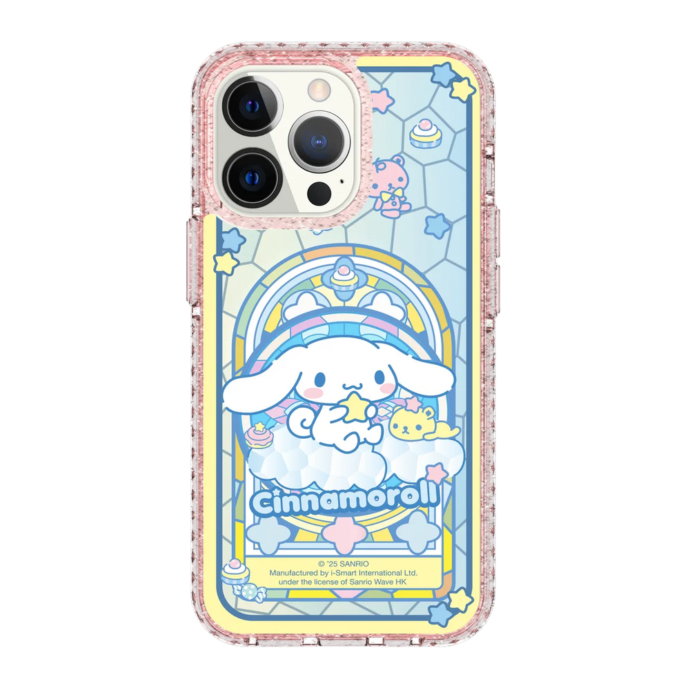 san25-0018-iphone-13-pro-golden-case-magsafe-compatible-pink-glitter