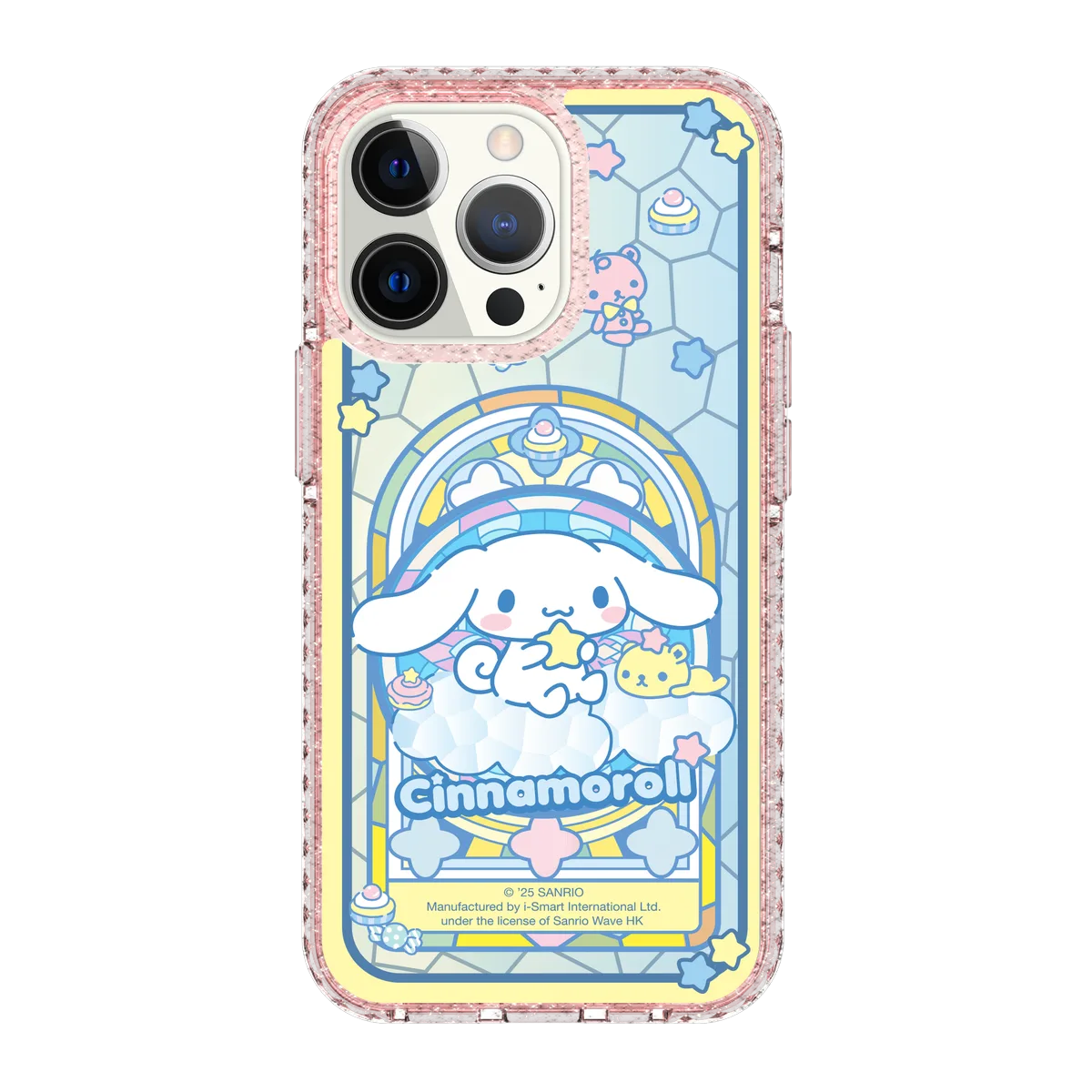 san25-0018-iphone-13-pro-golden-case-magsafe-compatible-pink-glitter