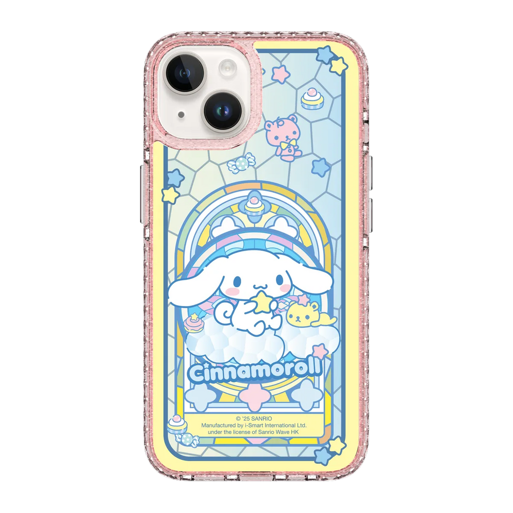 san25-0018-iphone-14-golden-case-magsafe-compatible-pink-glitter