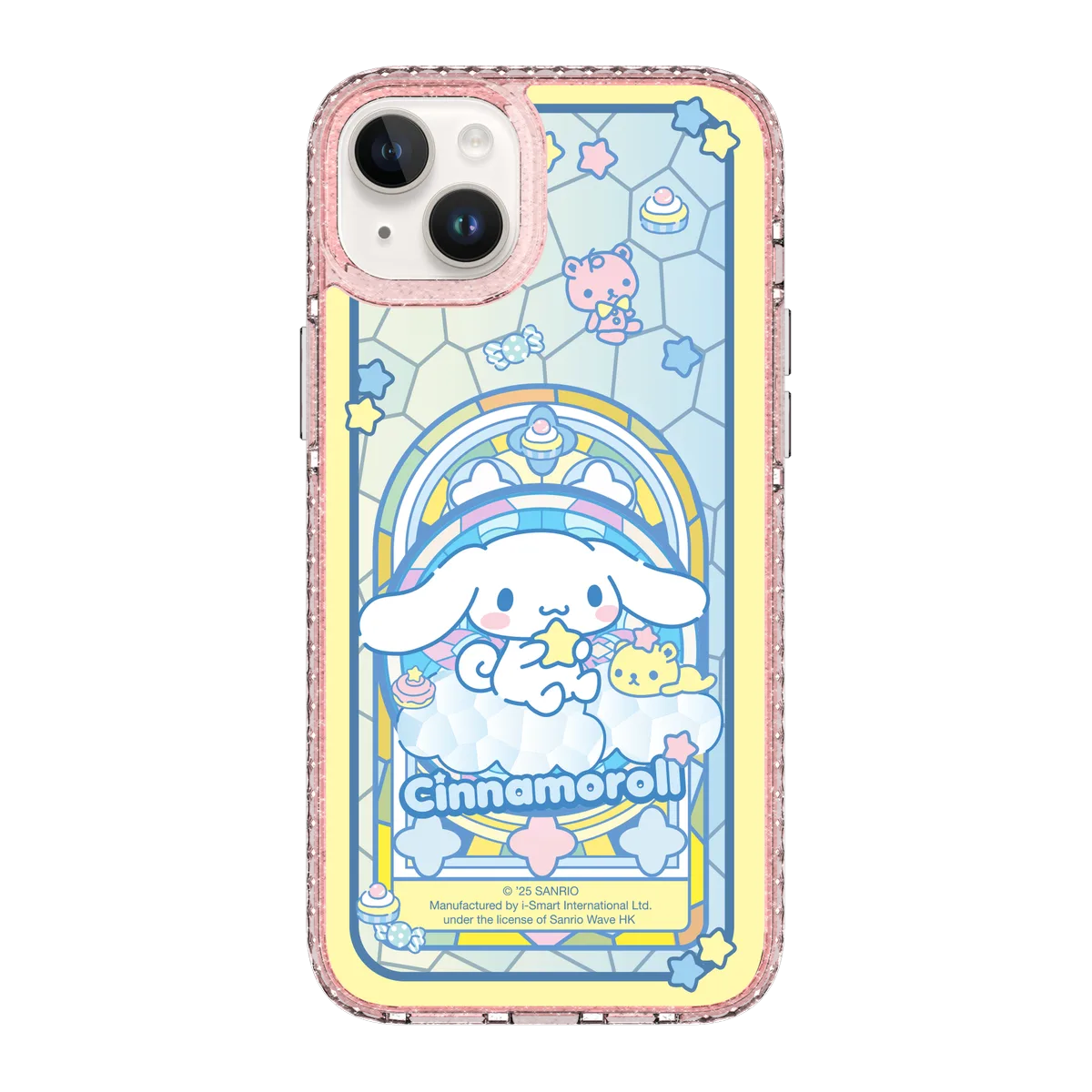 san25-0018-iphone-14-plus-golden-case-magsafe-compatible-pink-glitter