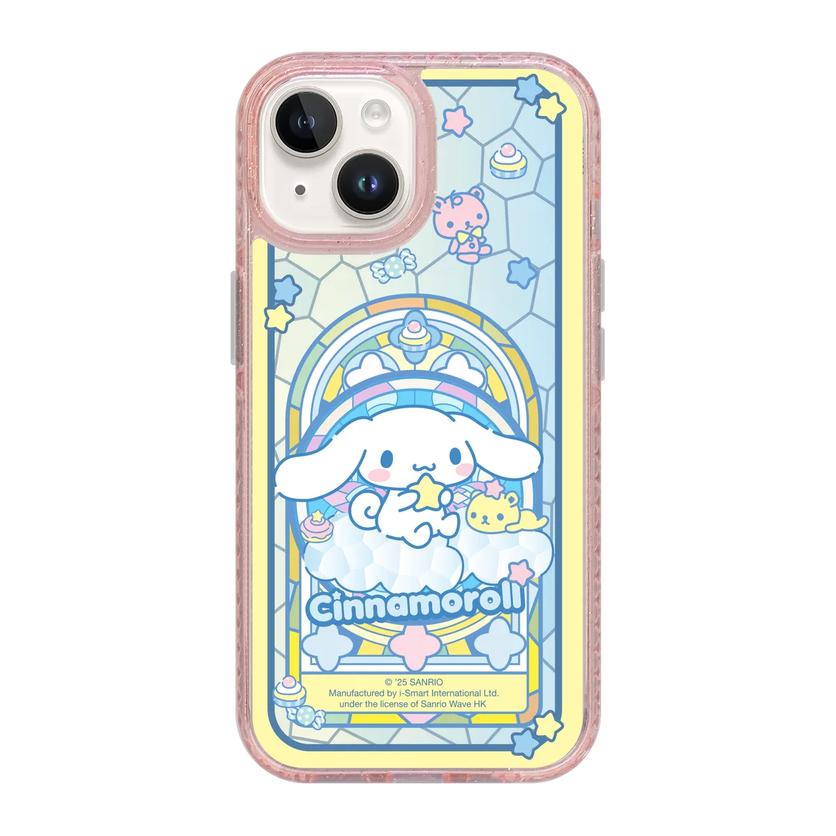 san25-0018-iphone-15-golden-case-magsafe-compatible-pink-glitter