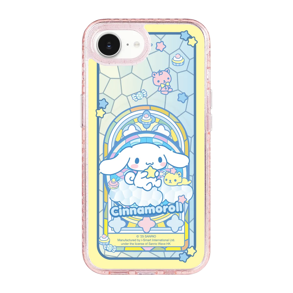 san25-0018-iphone-16-e-golden-case-magsafe-compatible-pink-glitter