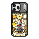 san25-0034-iphone-18-pro-max-goldensnap-mirror-case-magsafe-compatible-transparent-black