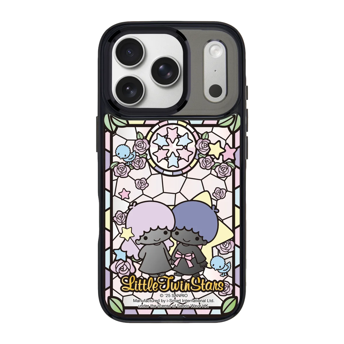san25-0035-iphone-18-pro-goldensnap-mirror-case-magsafe-compatible-transparent-black
