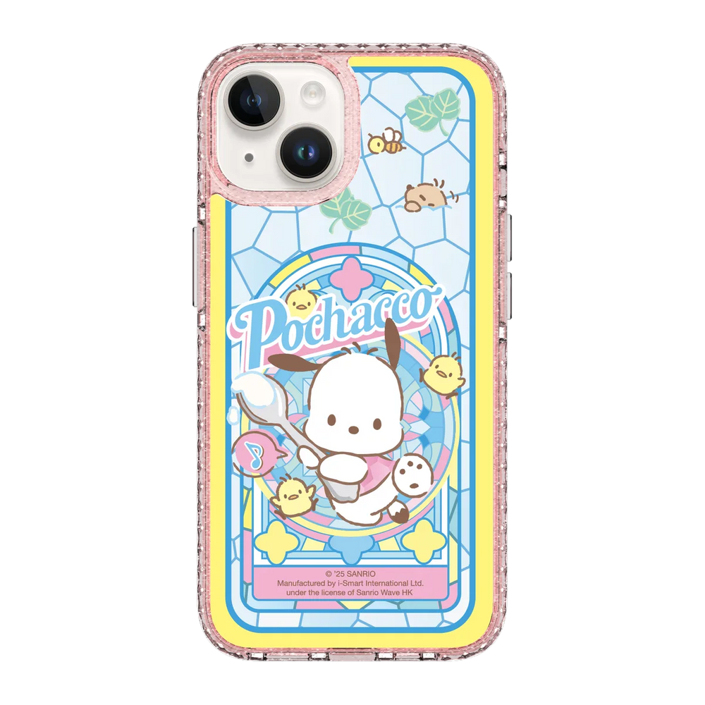 san25-0040-iphone-14-golden-case-magsafe-compatible-pink-glitter