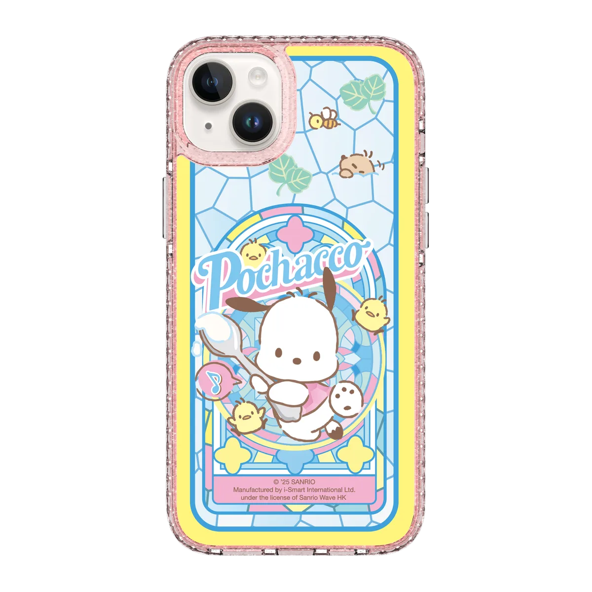 san25-0040-iphone-14-plus-golden-case-magsafe-compatible-pink-glitter