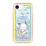 san25-0040-iphone-16-e-golden-case-magsafe-compatible-pink-glitter