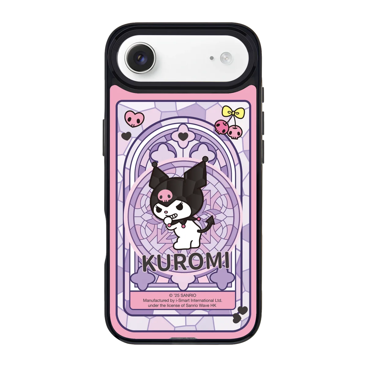 san25-0041-iphone-17-air-goldensnap-case-magsafe-compatible-transparent-black