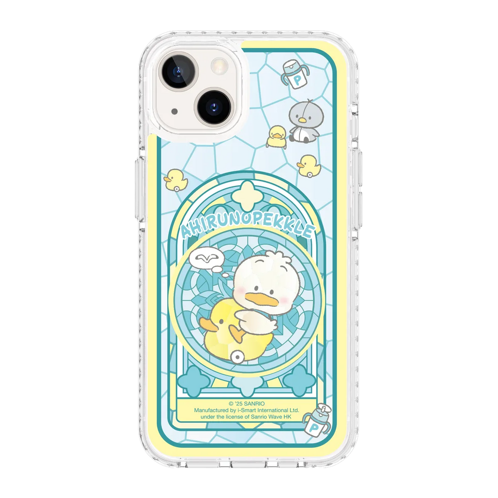san25-0042-iphone-13-golden-case-magsafe-compatible-transparent