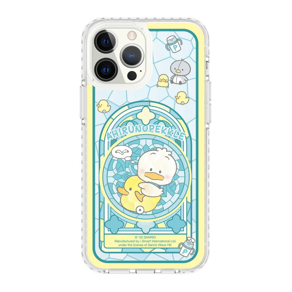 san25-0042-iphone-13-pro-max-golden-case-magsafe-compatible-transparent