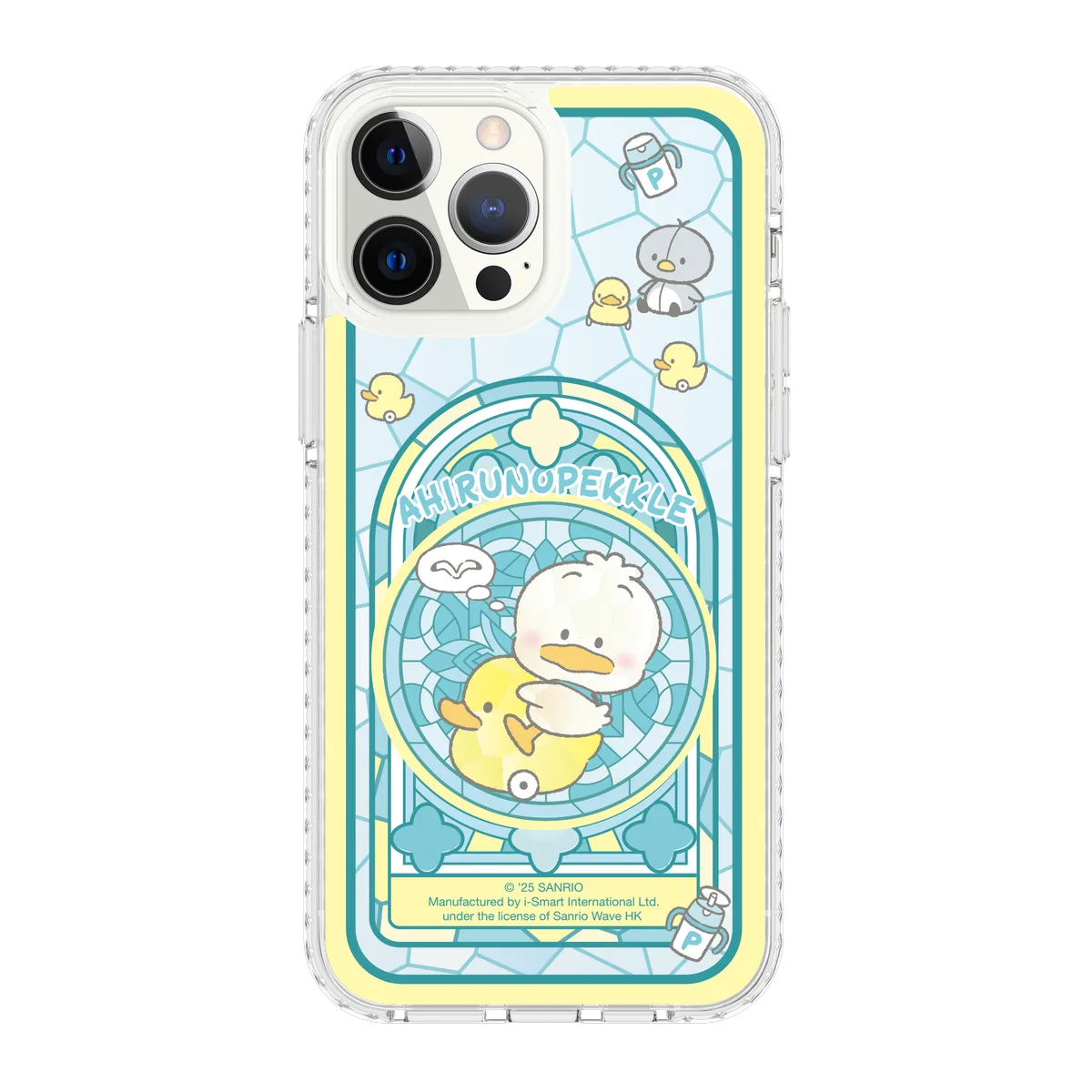 san25-0042-iphone-13-pro-max-golden-case-magsafe-compatible-transparent