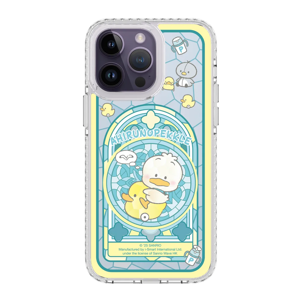 san25-0042-iphone-14-pro-max-golden-case-magsafe-compatible-transparent