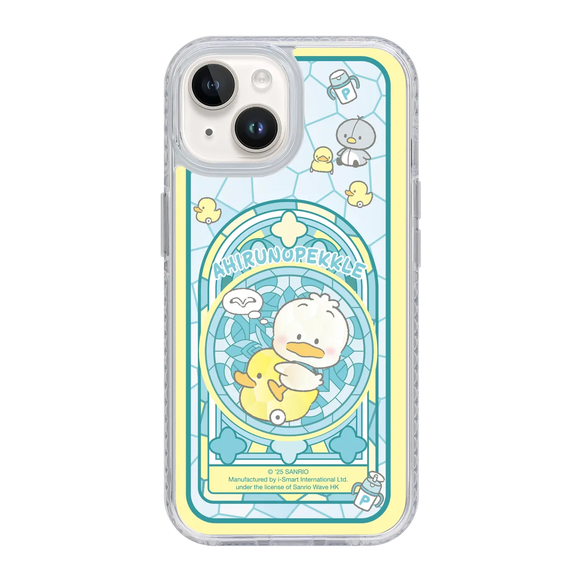 san25-0042-iphone-15-golden-case-magsafe-compatible-transparent