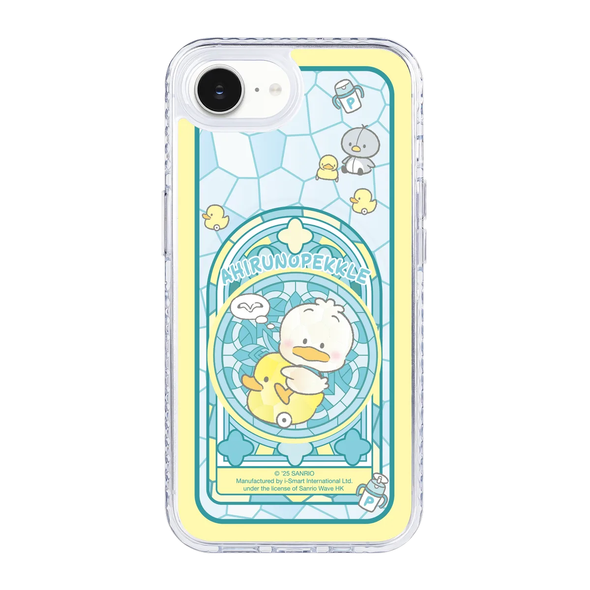 san25-0042-iphone-16-e-golden-case-magsafe-compatible-transparent