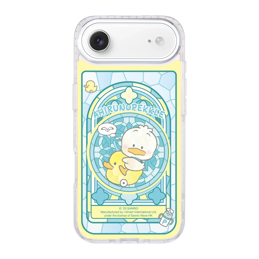 san25-0042-iphone-17-air-goldensnap-case-magsafe-compatible-transparent