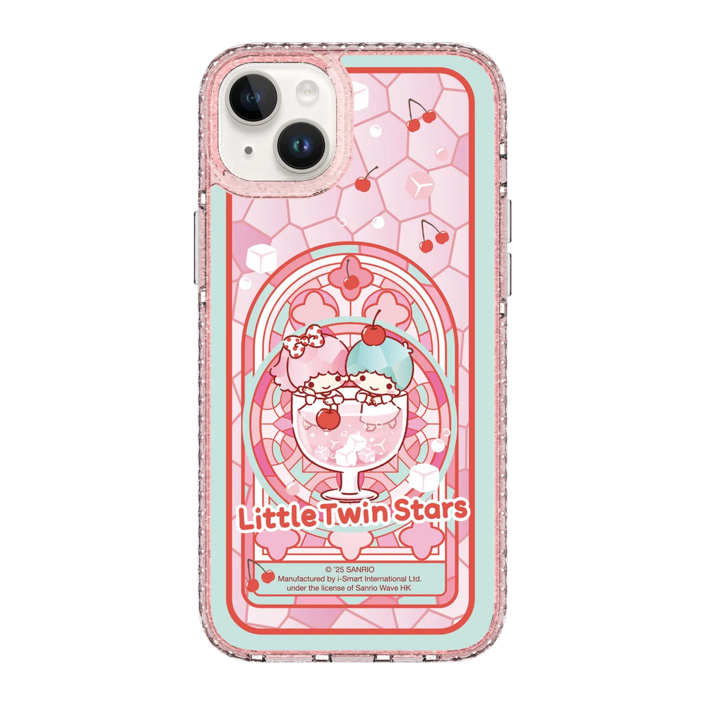 san25-0043-iphone-14-plus-golden-case-magsafe-compatible-pink-glitter