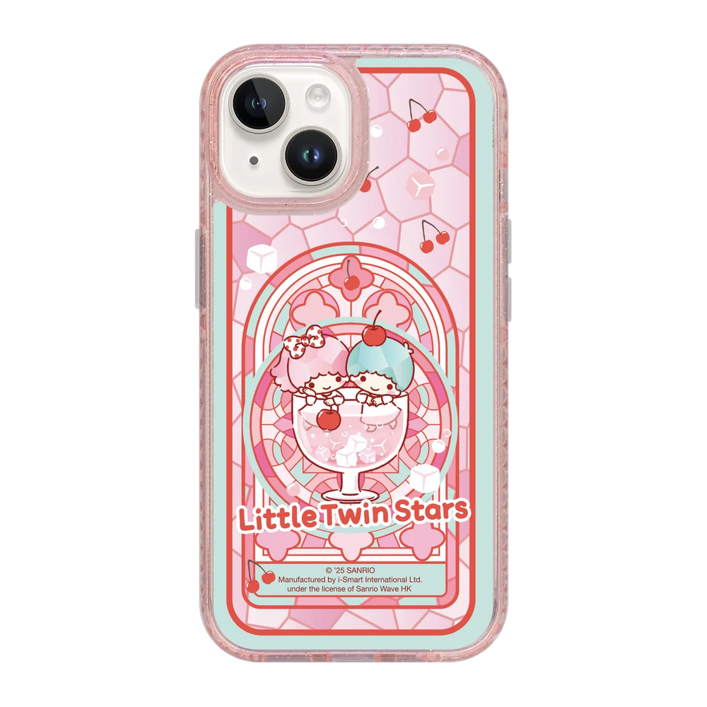 san25-0043-iphone-15-golden-case-magsafe-compatible-pink-glitter