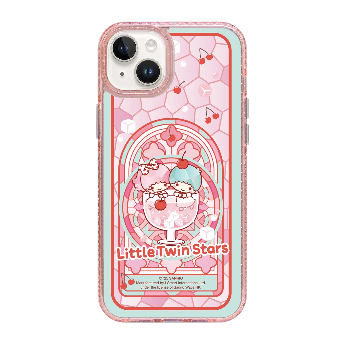 san25-0043-iphone-15-plus-golden-case-magsafe-compatible-pink-glitter