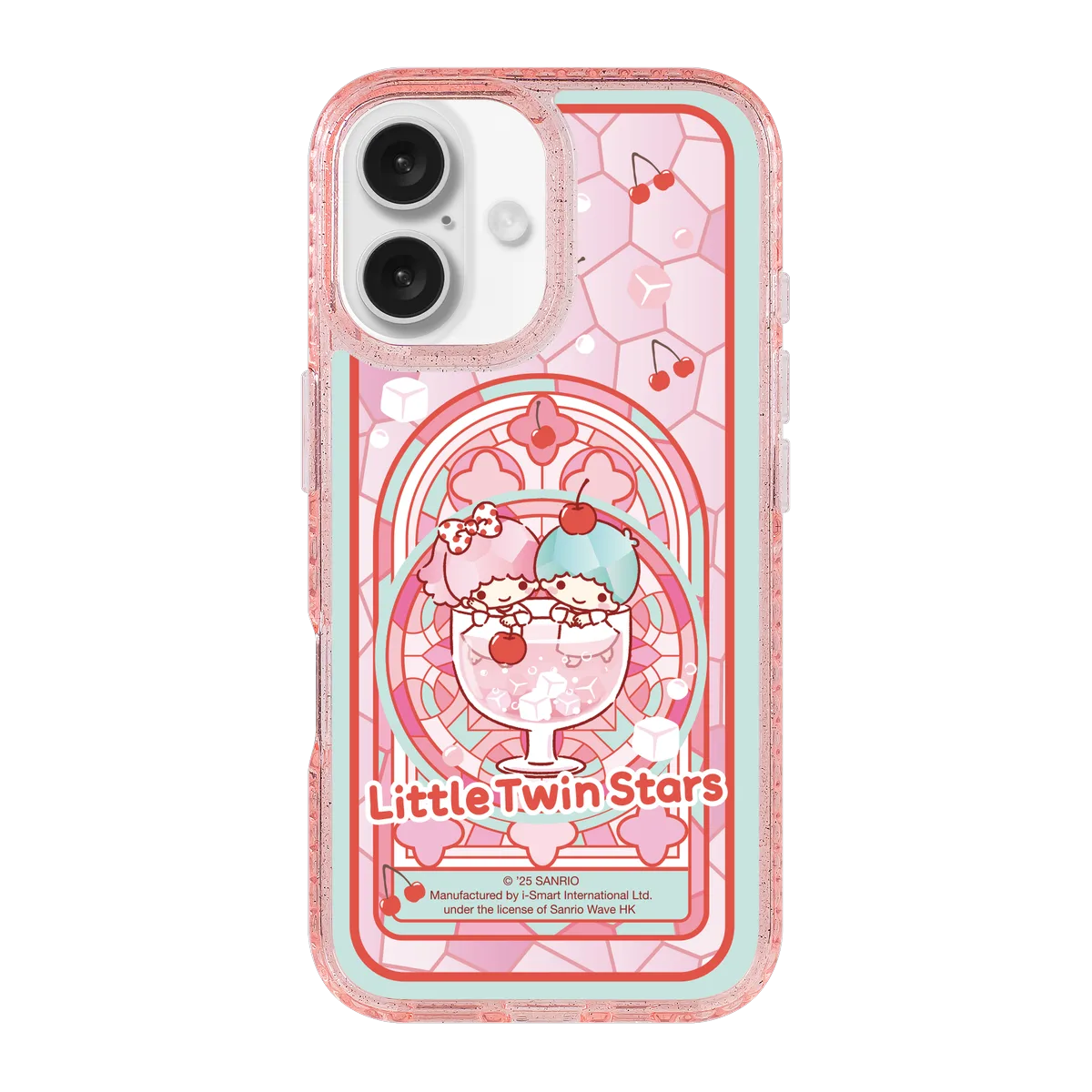 san25-0043-iphone-16-golden-case-magsafe-compatible-pink-glitter