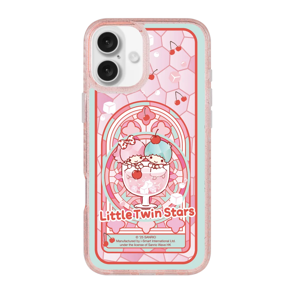san25-0043-iphone-16-plus-golden-case-magsafe-compatible-pink-glitter