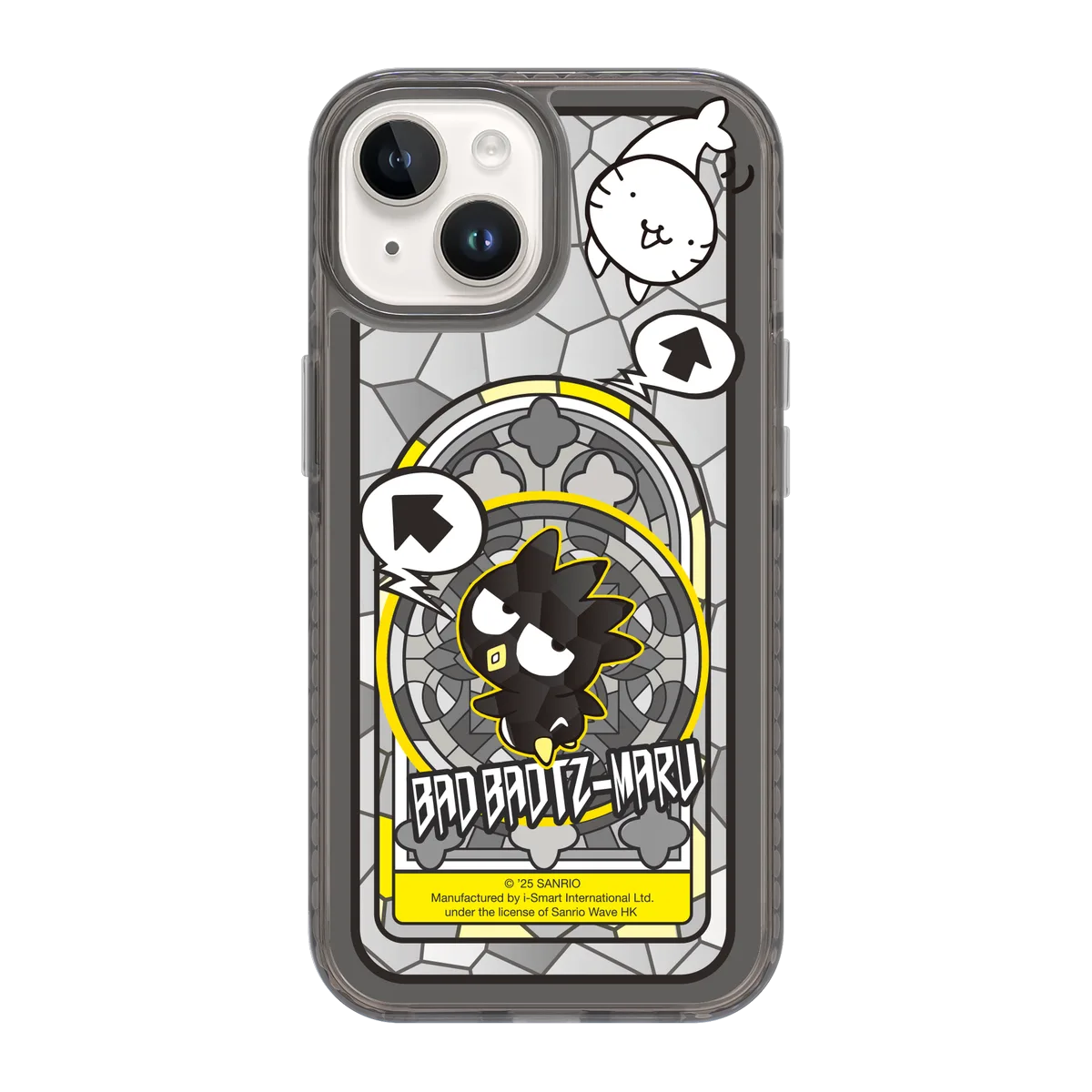 san25-0044-iphone-15-golden-case-magsafe-compatible-transparent-black