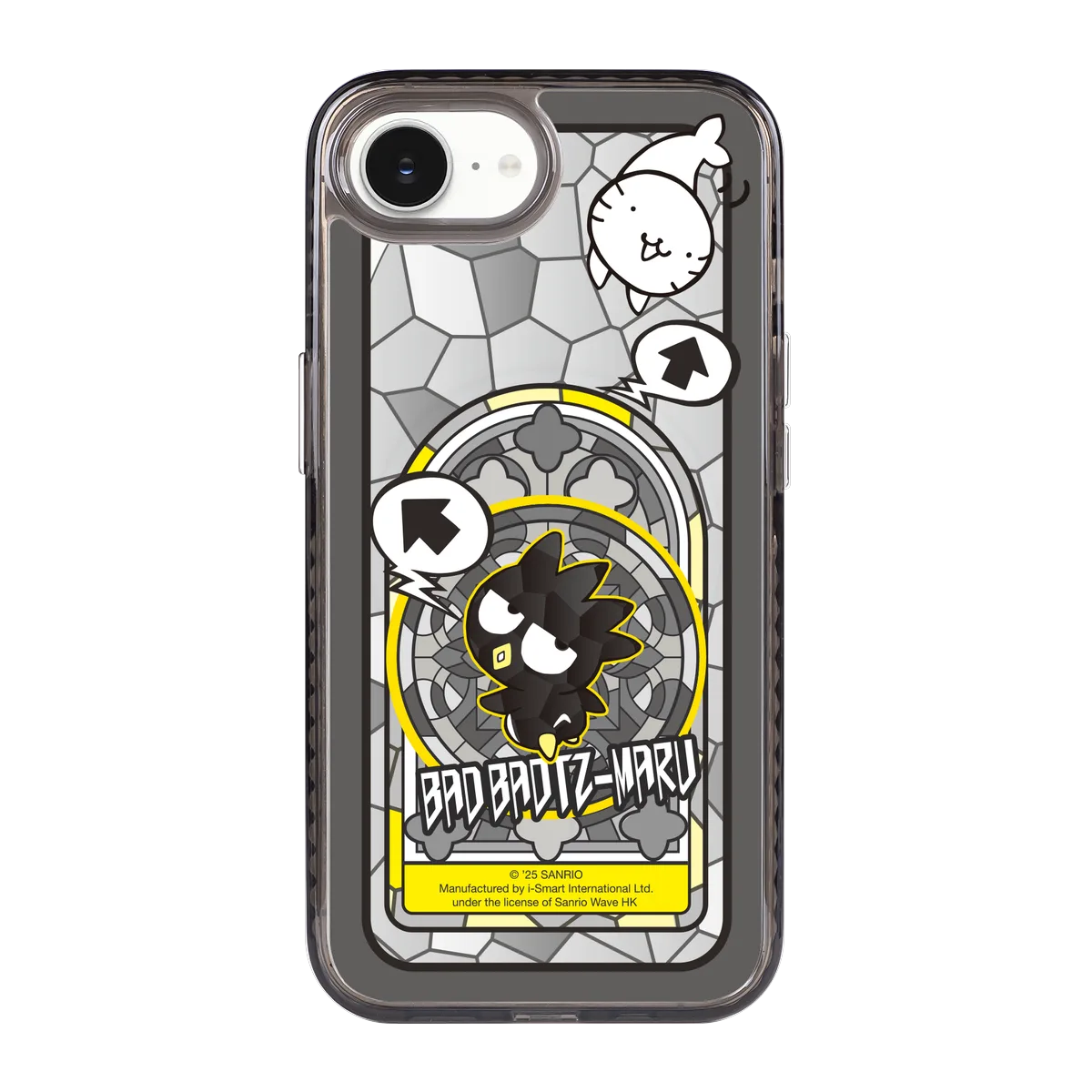 san25-0044-iphone-16-e-golden-case-magsafe-compatible-transparent-black