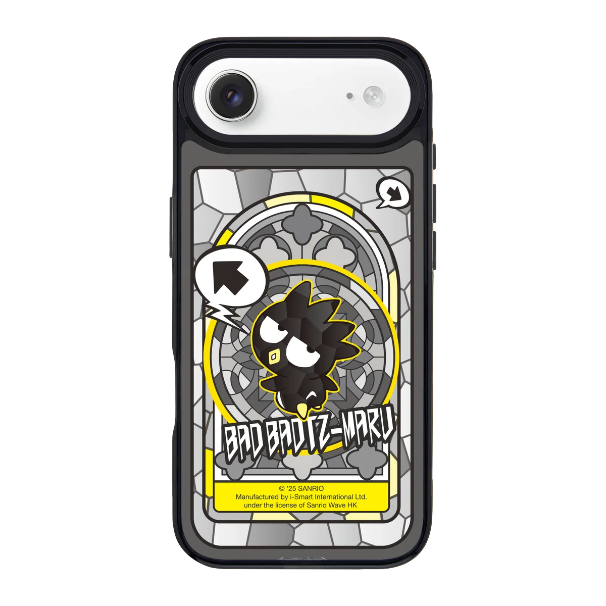 san25-0044-iphone-17-air-goldensnap-case-magsafe-compatible-transparent-black