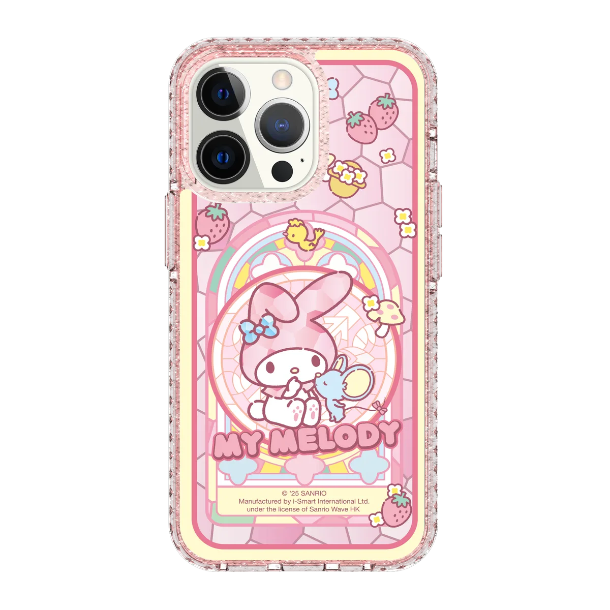 san25-0045-iphone-13-pro-golden-case-magsafe-compatible-pink-glitter