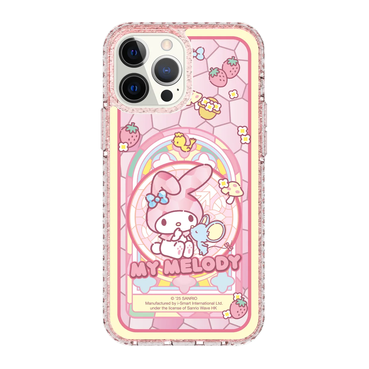 san25-0045-iphone-13-pro-max-golden-case-magsafe-compatible-pink-glitter