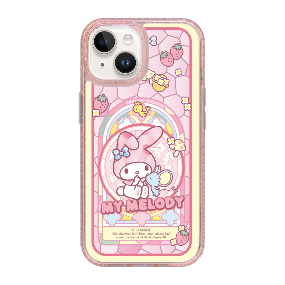 san25-0045-iphone-15-golden-case-magsafe-compatible-pink-glitter