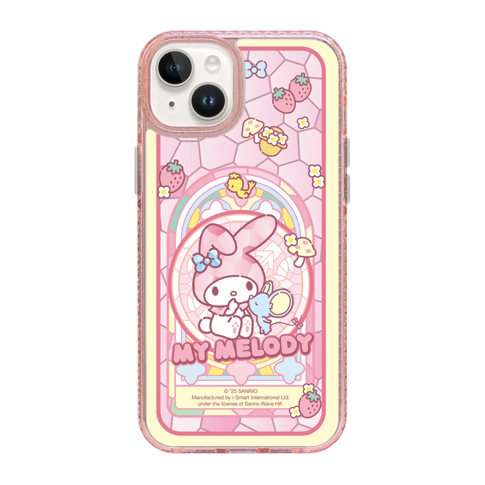 san25-0045-iphone-15-plus-golden-case-magsafe-compatible-pink-glitter
